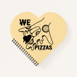 Cuaderno Amamos las pizzas - Pizza Love - ASL ILY Obsession