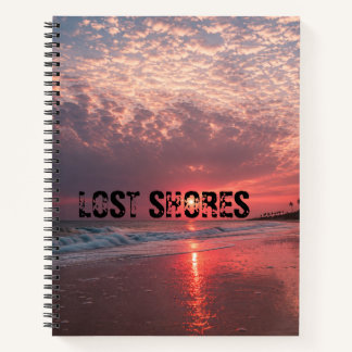 Cuaderno Amanecer de playa en Lost Shores personalizado