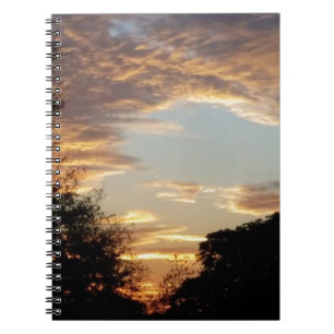 Cuaderno amanecer dorado