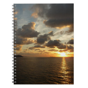 Cuaderno Amanecer en St. Thomas I Islas Vírgenes Estadounid