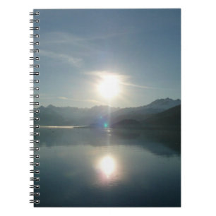 Cuaderno Amanecer por la fotografía del College Fjord Alask