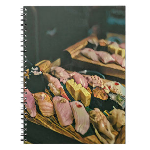 Cuaderno Amante asiático del sushi