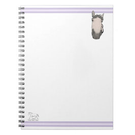 Cuaderno Amante de Caballos Divertido Supervisora Narizota 