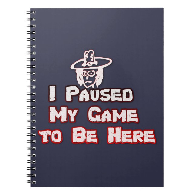 Cuaderno Amante de juegos (Frente)