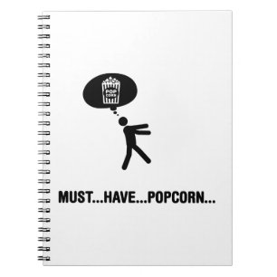 Cuaderno Amante de las palomitas