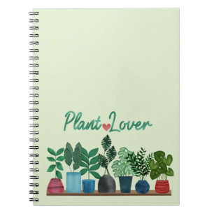 Cuaderno Amante de las plantas