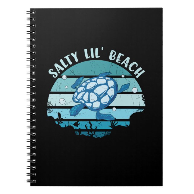 Cuaderno Amante de las Tortugas | Hasta la Playa (Frente)
