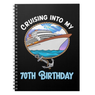 Cuaderno Amante de los Cruceros Navegando hacia mis 70 años