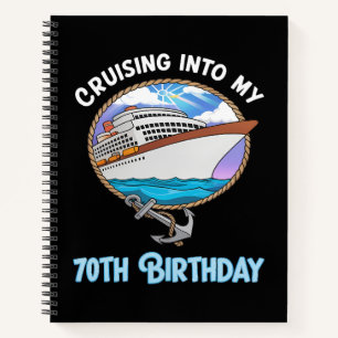 Cuaderno Amante de los Cruceros Navegando hacia mis 70 años