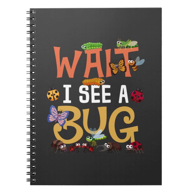 Cuaderno Amante de los insectos de los niños para la captur (Frente)