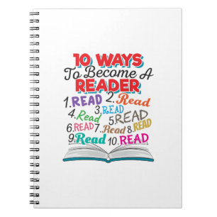Cuaderno Amante de los libros 10 maneras de convertirse en 