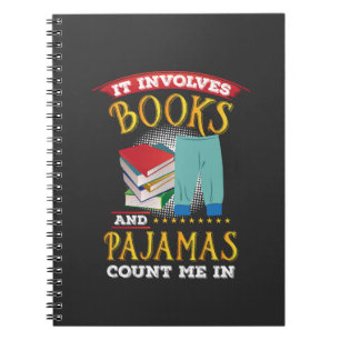Cuaderno Amante de los libros - Libros y pijamas