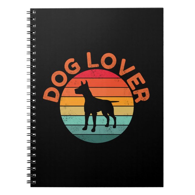CUADERNO AMANTE DE LOS PERROS (Frente)