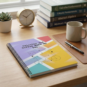Cuaderno Amante del Cálculo y el Café Ritual Diario del Pr