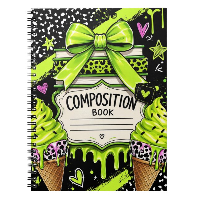 Cuaderno Amante del helado (Frente)