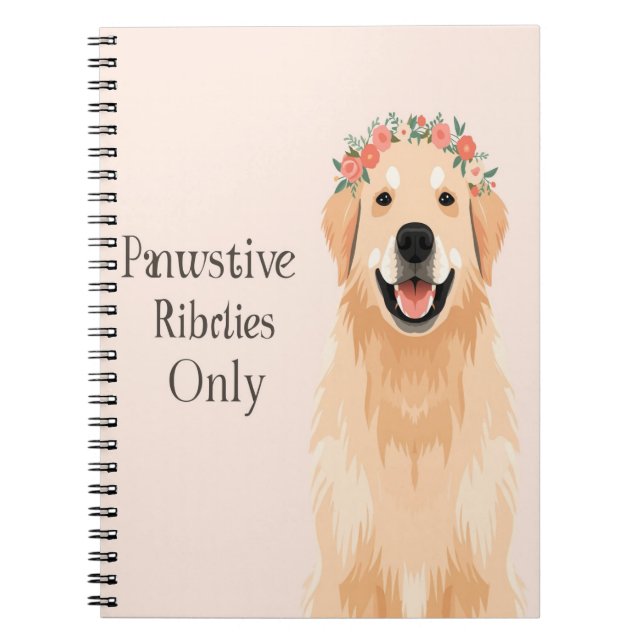 Cuaderno amante del perro (Frente)