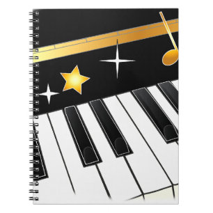 Cuaderno Amante del piano