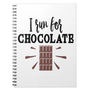 Cuaderno Amante divertido del chocolate Chocólatra Foodie D