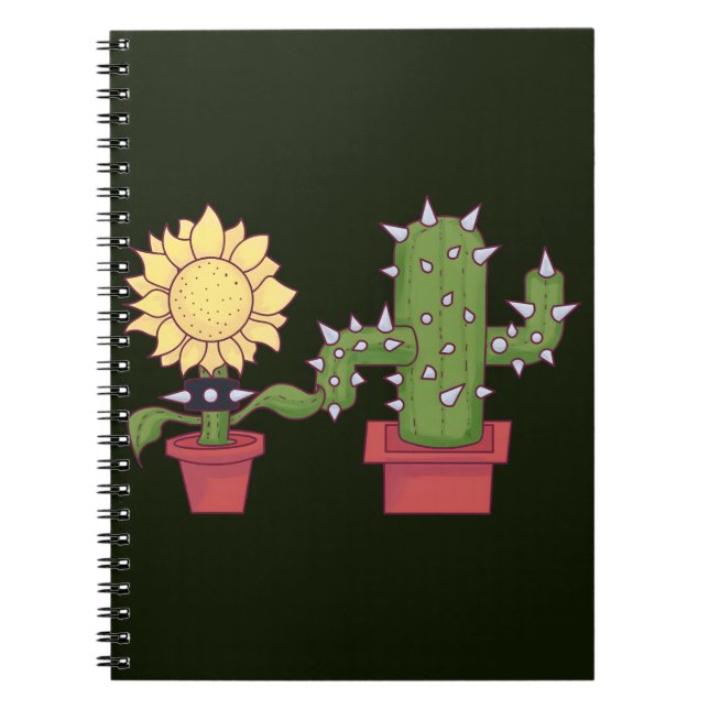 Cuaderno Amantes de las plantas (Frente)