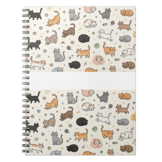Cuaderno amantes de los gatos
