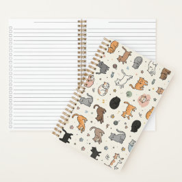 Cuaderno Amantes de los gatos