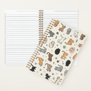 Cuaderno Amantes de los gatos