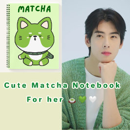 Cuaderno Amantes de Matcha 🥫 🍵 🧇