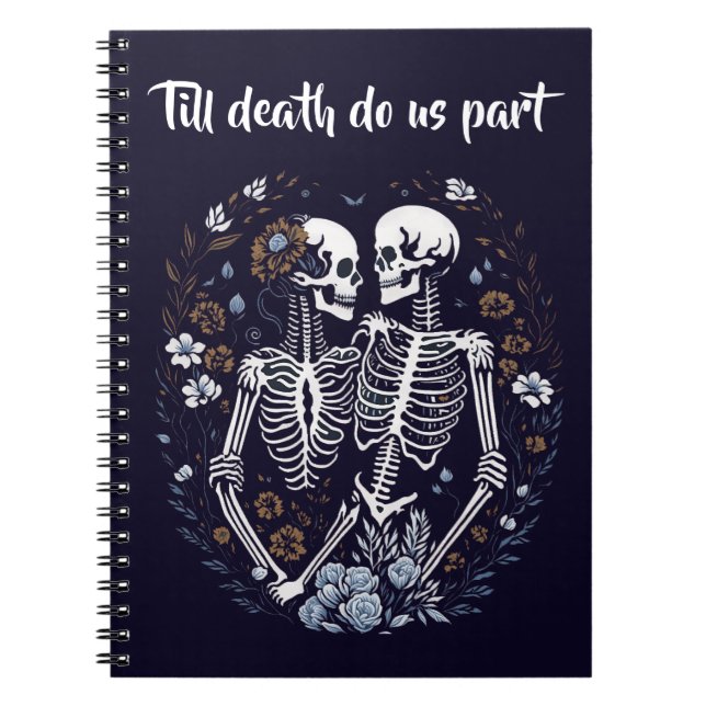 Cuaderno Amantes de Skelton hasta la muerte nos separan (Frente)