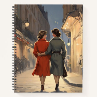 Cuaderno Amantes lesbianos de la época de la virgen