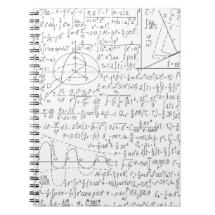 Cuaderno Amantes matemáticos, fórmula matemática, geek mate