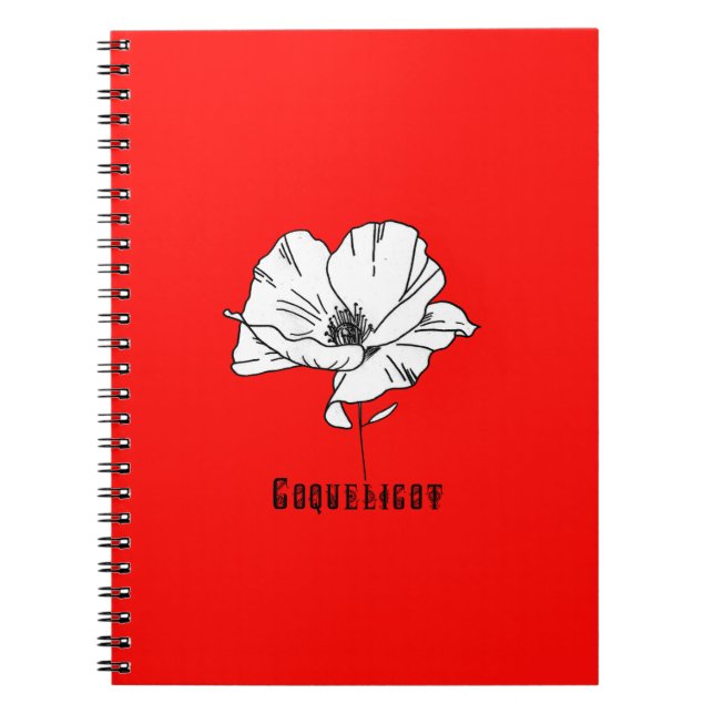 Cuaderno Amapola (Frente)