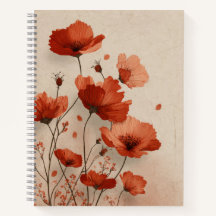 Amapolas rojas. Espiral de lujo