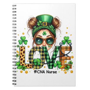 Cuaderno Amar a la enfermera de la CNA HealthCare St Patric