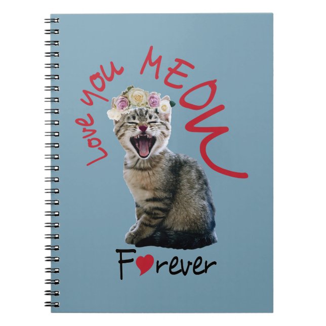 Cuaderno Amar a Meow para siempre (Frente)