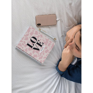 Cuaderno Amar a todos - Bloc de notas en espiral de impresi