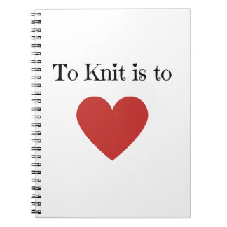 Cuaderno Amar es a Knit -