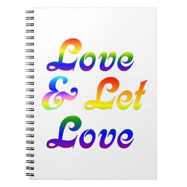CUADERNO AMAR Y DEJAR AMAR (Frente)