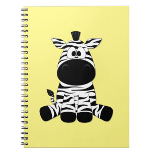 Cuaderno Amarillo cebra goofy
