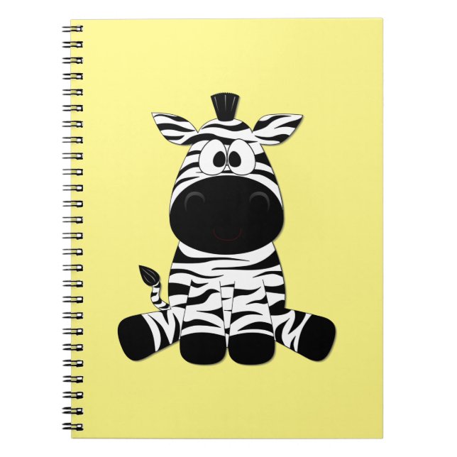 Cuaderno Amarillo cebra goofy (Frente)