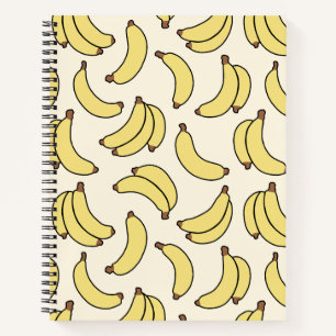 Cuaderno Amarillo de la mantequilla del desfile bananero