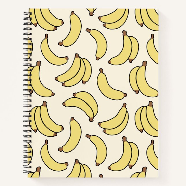 Cuaderno Amarillo de la mantequilla del desfile bananero (Anverso)