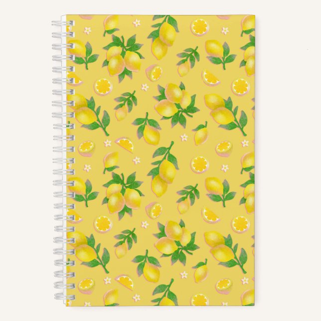 Cuaderno Amarillo Limón (Anverso)