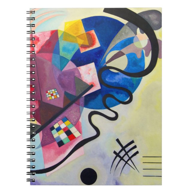 Cuaderno Amarillo-Rojo-Azul de Kandinsky (Frente)