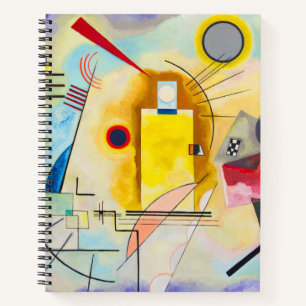 Cuaderno Amarillo-Rojo-Azul de Kandinsky