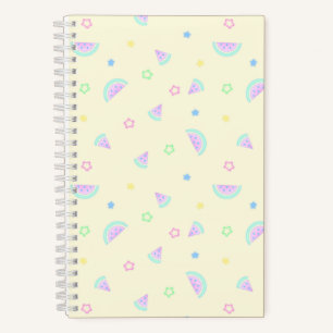Cuaderno Amarillo Sandía Pastel