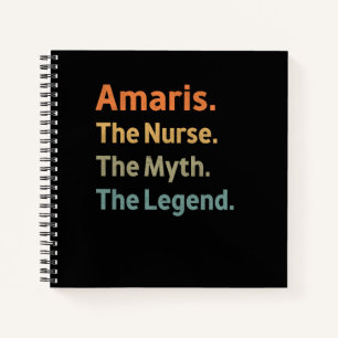 Cuaderno Amaris La Enfermera El Mito La Leyenda Divertido V