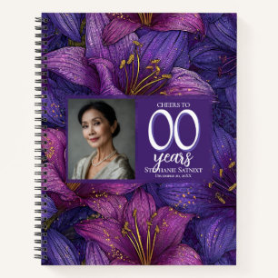 Cuaderno Amaryllis Colorido Cumpleaños Adulto Personalizado
