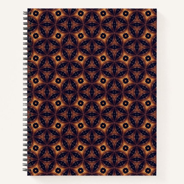 Cuaderno Amber Eclipse Mosaic (Anverso)