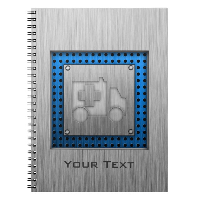 Cuaderno Ambulancia; Metal-mirada (Frente)