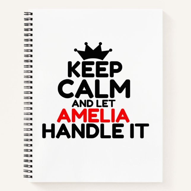 CUADERNO AMELIA HANDLE IT (Anverso)